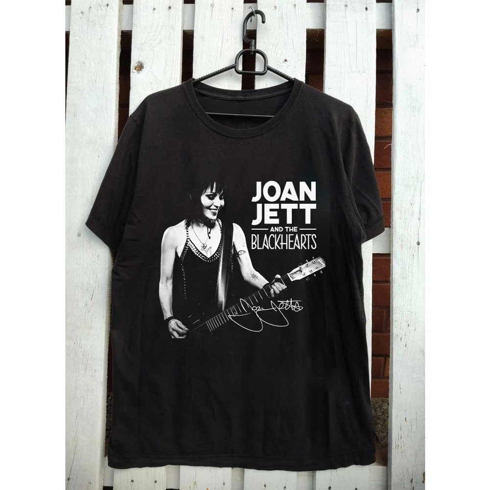 Joan Jett Shirt Black, Joan Jett Shirt Unisex